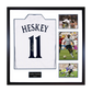 Emile Heskey Signed England Shirt Elite Frame