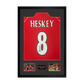 Emile Heskey Signed Liverpool Shirt Premium Frame