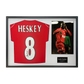Emile Heskey Signed Liverpool Shirt Classic Frame