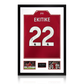 Hugo Ekitike Signed Liverpool Shirt Premium Frame (ACG Cert)