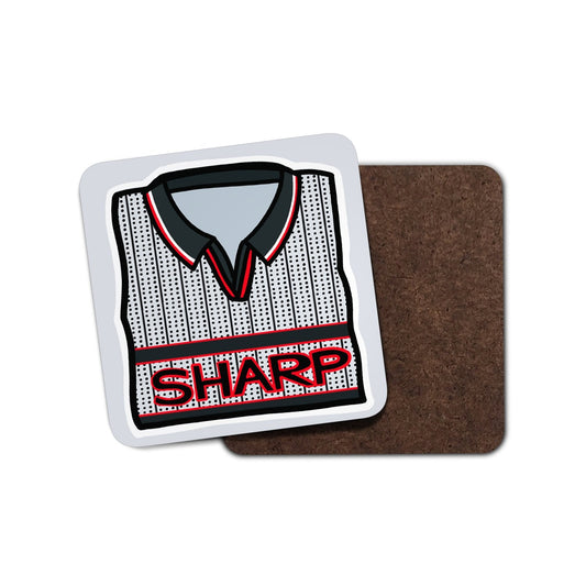 Manchester Utd 1995 Away Shirt Coaster