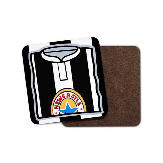 Newcastle 1995 Home Shirt Coaster