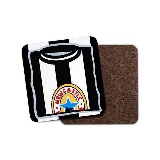 Newcastle 1997 Home Shirt Coaster