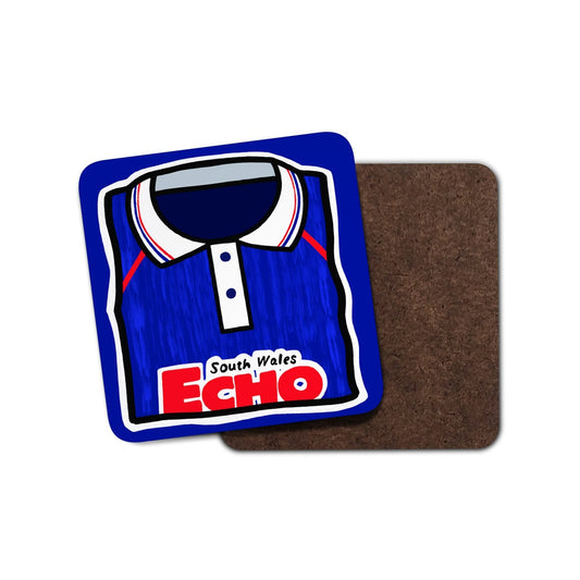 Cardiff 1992 Home Shirt Coaster