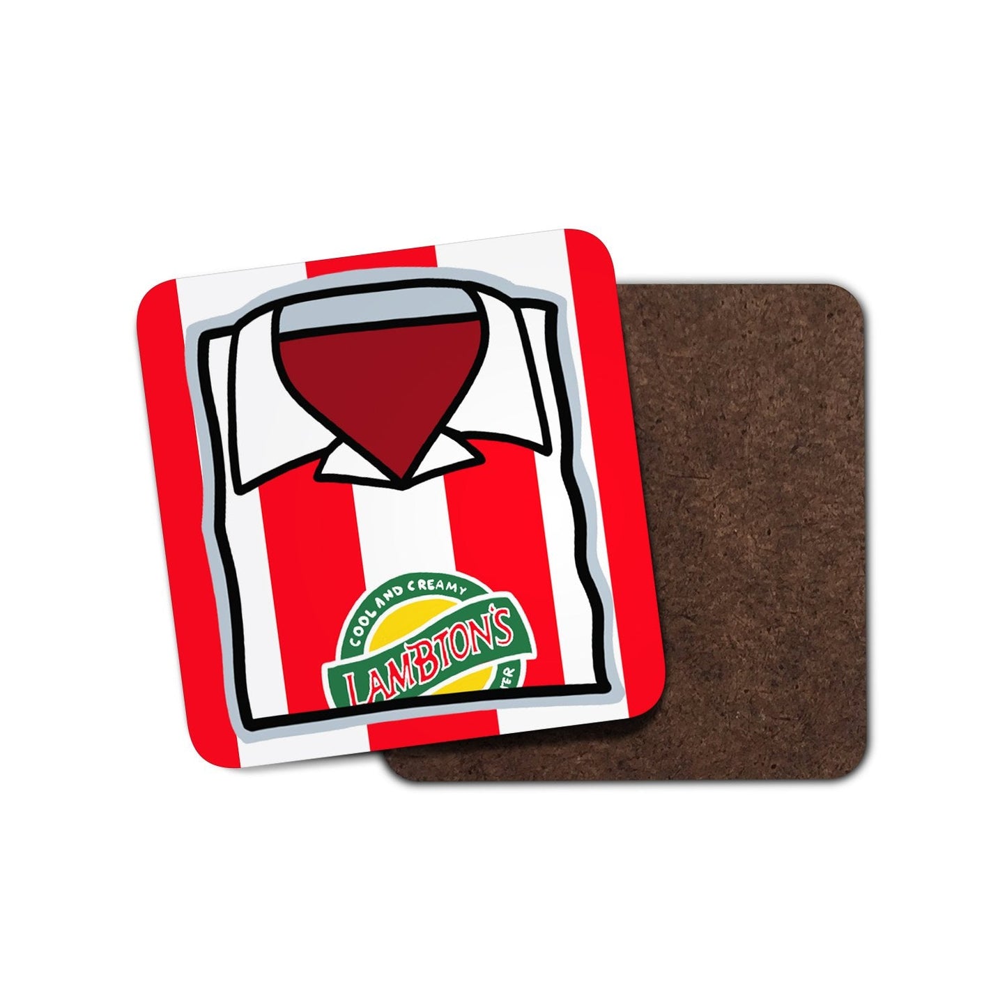 Sunderland 1997 Home Shirt Coaster