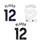 2023-26 Premier League Player Size Custom Name Set
