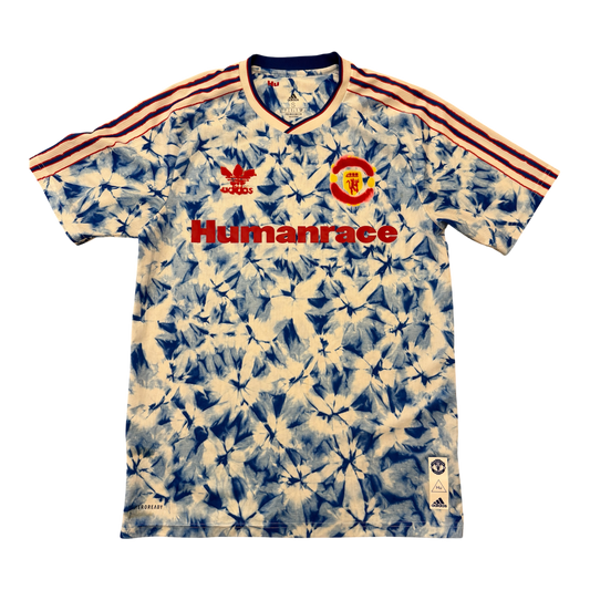 Manchester United Human Race Shirt - Small -Mint - Adidas GJ9084