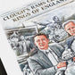 Brian Clough Derby Inspired 1972 Champions of England Artwork Poster Print