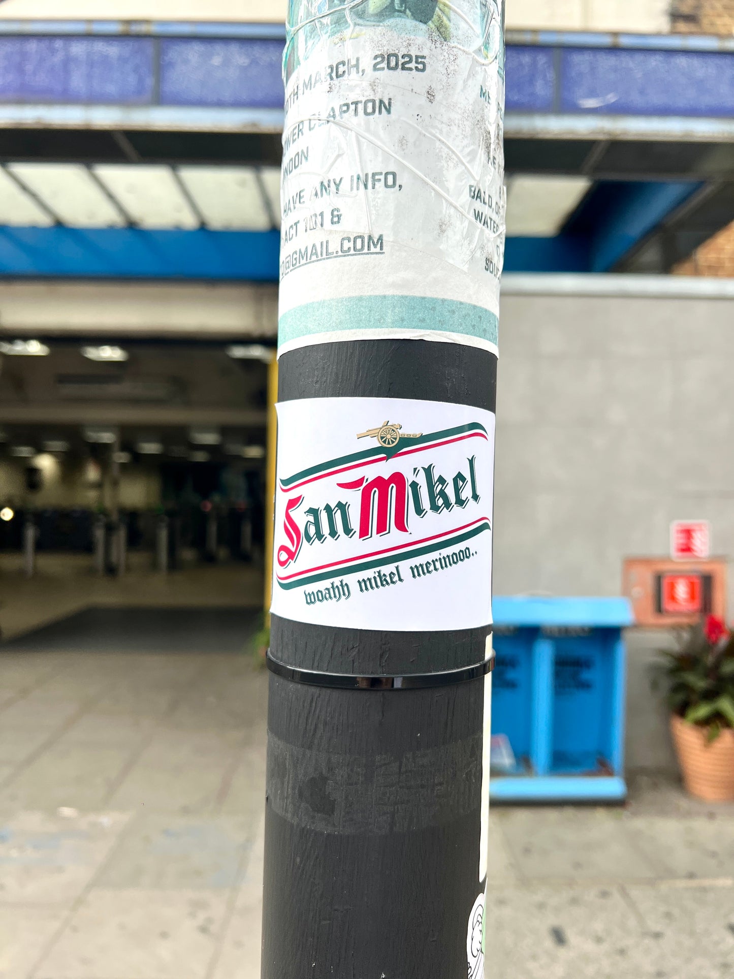 Mikel Merino x San Miguel Sticker