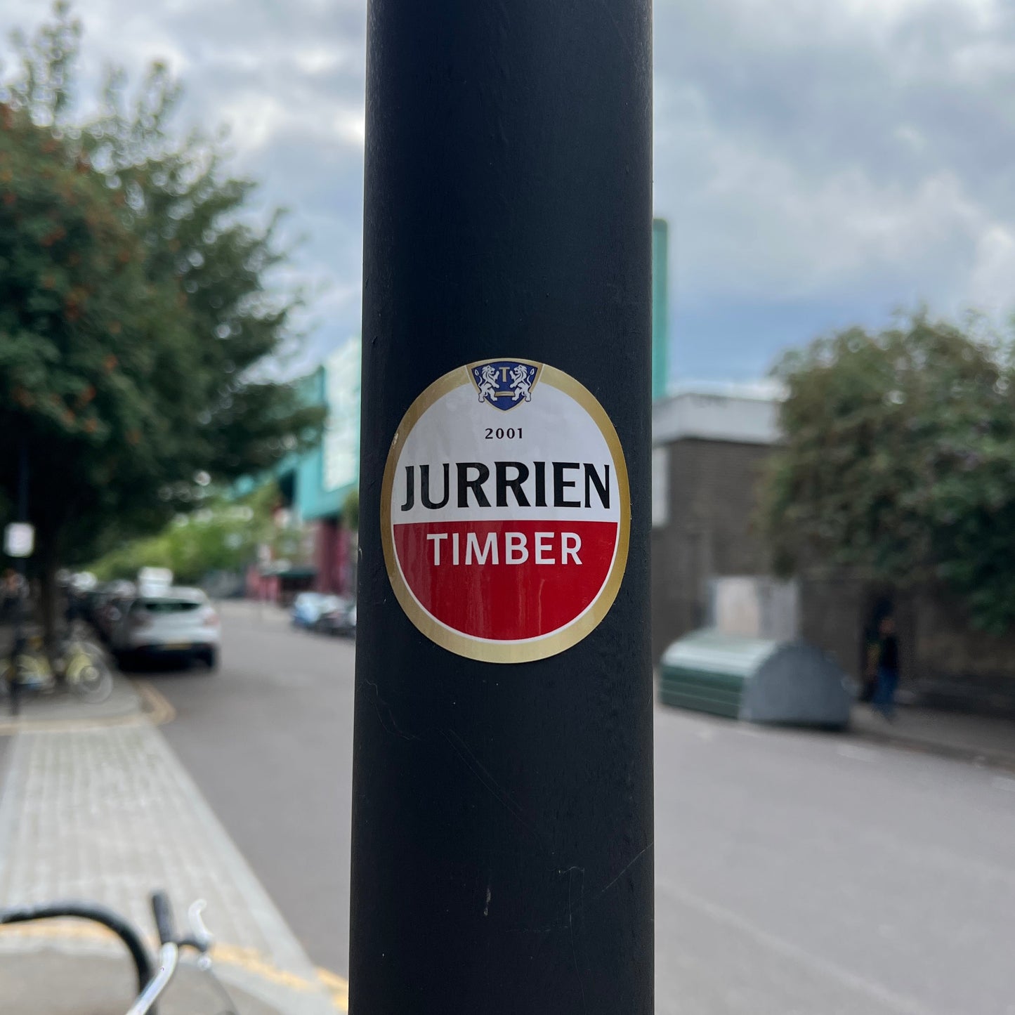 Jurrien Timber Arsenal Sticker