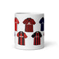 Bournemouth Retro Shirts Ceramic Football Mug