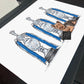 Huddersfield Inspired 3 Times Champions Yorkshire Terrier Football Print