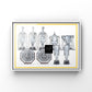 Leeds Inspired Major Trophies Football Print