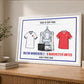 Bolton 2-0 Man Utd Inspired 1958 FA Cup Final Commemorative Print