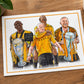 Hull Playoff Trophy Winners Football Art Print
