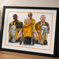 Hull Playoff Trophy Winners Football Art Print