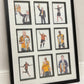 Hull Playoff Legends Limited Edition Art Framed Football Print