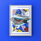 Toffees Kit Collage Retro Shirts & Bramley Moore Stadium Football Print