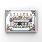 Bolton Inspired 1958 Team Football Art Print