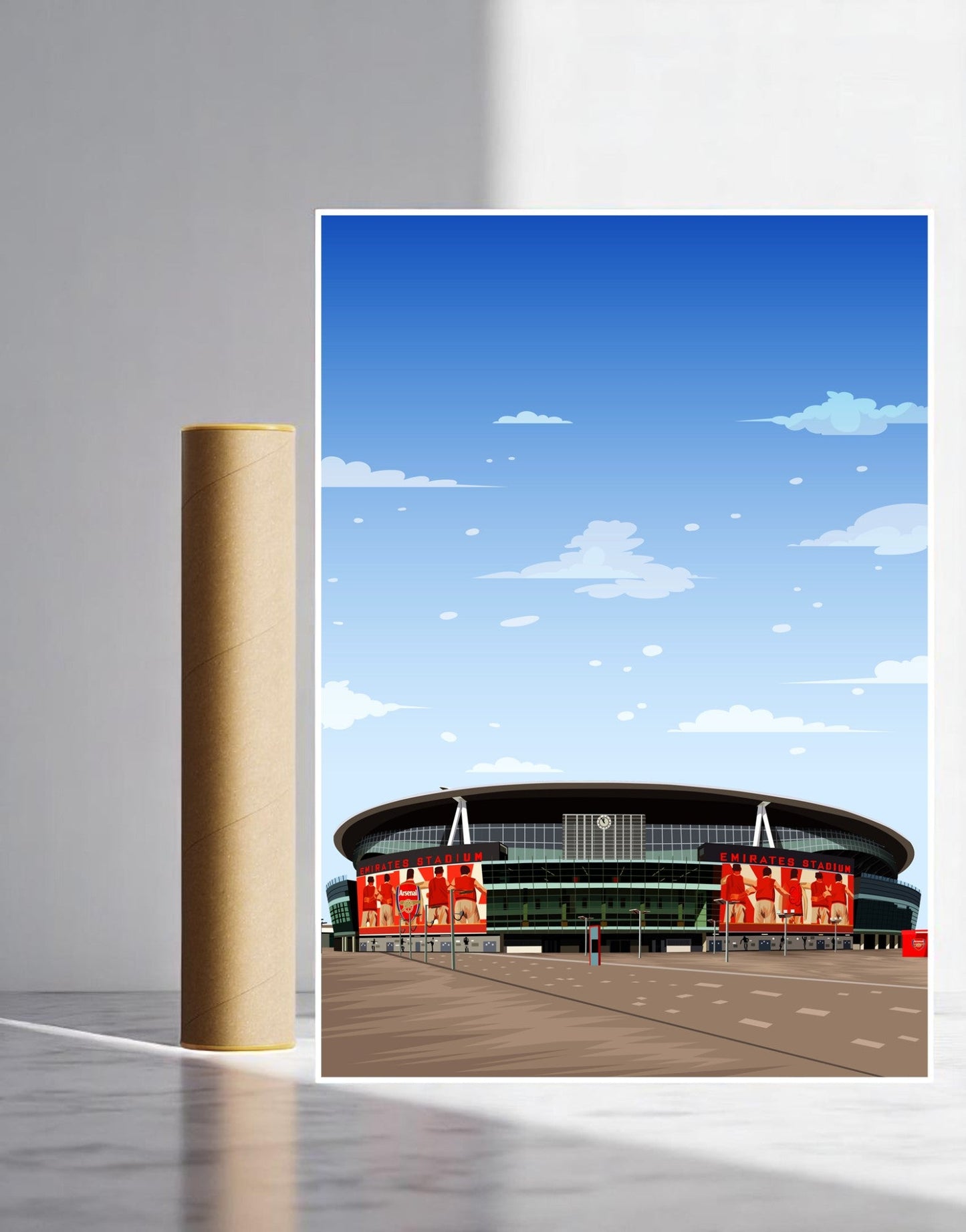 Emirates Stadium A3 Print