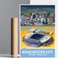 Etihad Stadium x Manchester A3 Print