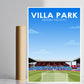 Villa Park Stadium A3 Print