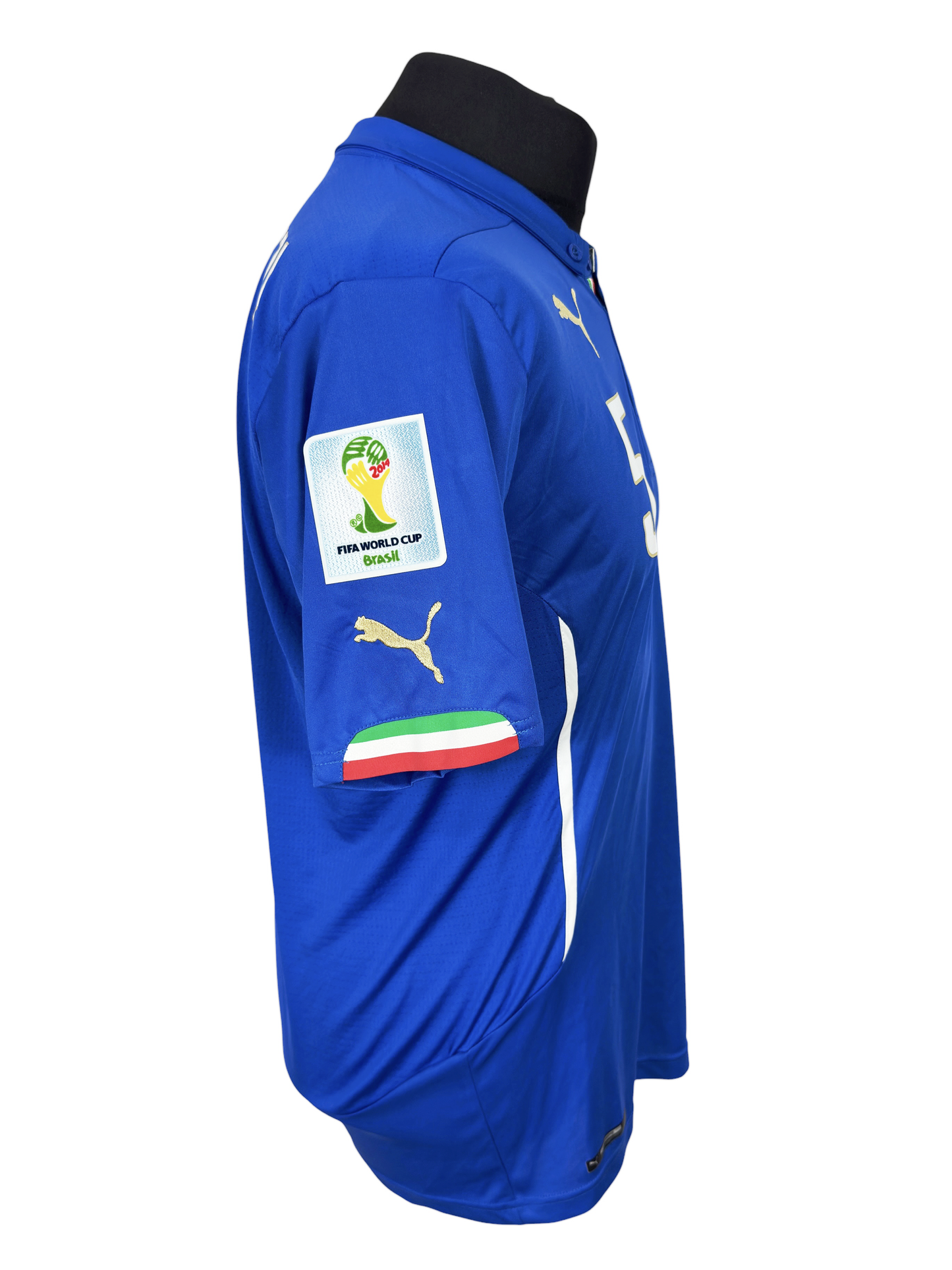 2014 World Cup Italy Home - Size L - Thiago Motta 5