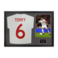 John Terry Signed England Shirt Classic Frame