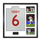John Terry Signed England Shirt Elite Frame
