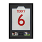 John Terry Signed England Shirt Premium Frame