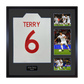 John Terry Signed England Shirt Elite Frame