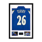 John Terry Signed Chelsea Shirt Premium Frame