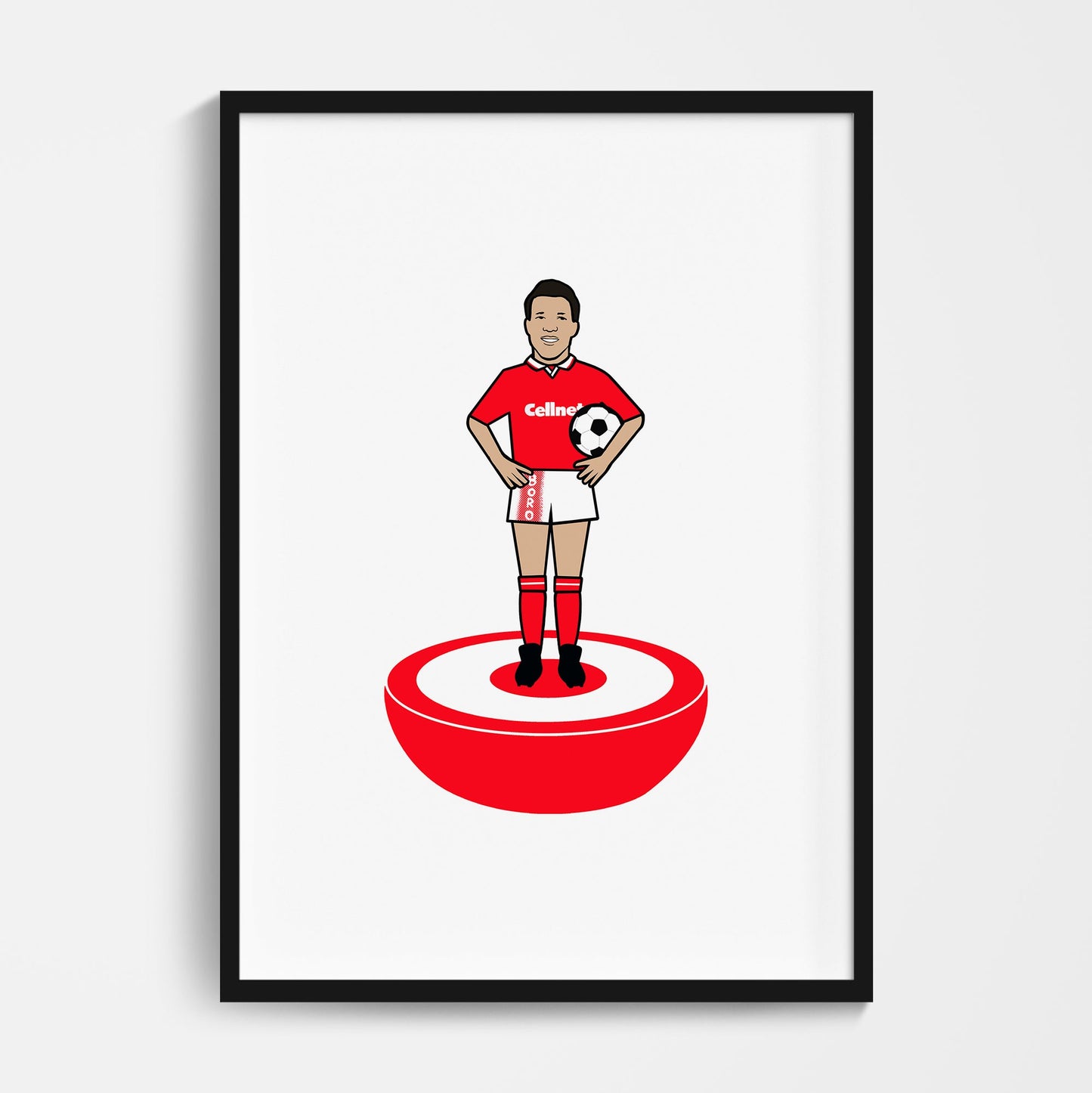 Juninho - Table Football Print
