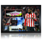 Japhet Tanganga Signed & Match-Worn Sheffield United Boot Iconic Frame #1