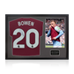 Jarrod Bowen Signed West Ham United Shirt Classic Frame