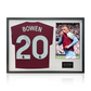 Jarrod Bowen Signed West Ham United Shirt Classic Frame.
