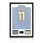 Jérémy Doku Signed Manchester City Shirt Premium Frame