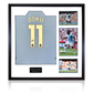 Jérémy Doku Signed Manchester City Shirt Elite Frame