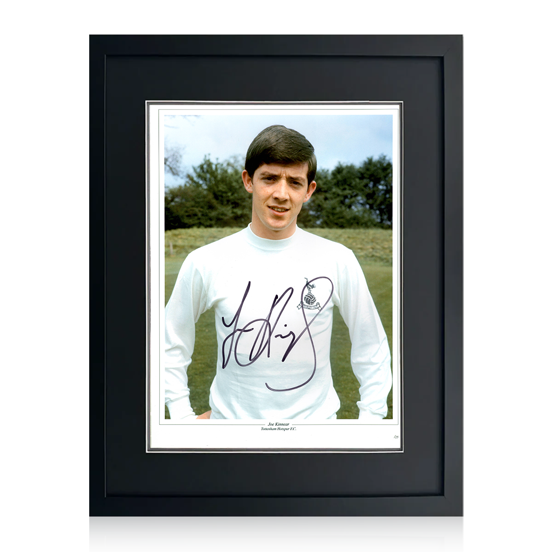 Joe Kinnear Signed Tottenham Hotspur Image Deluxe Mount Frame