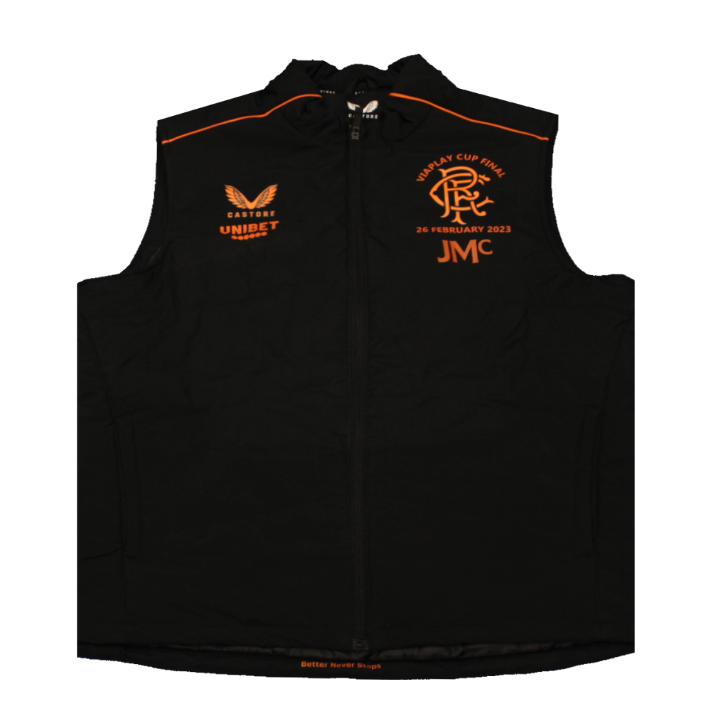 Rangers 2022-2023 Player Issue Viacup Final JMC (Excellent) M