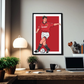 Roy Keane Manchester United A3 Print