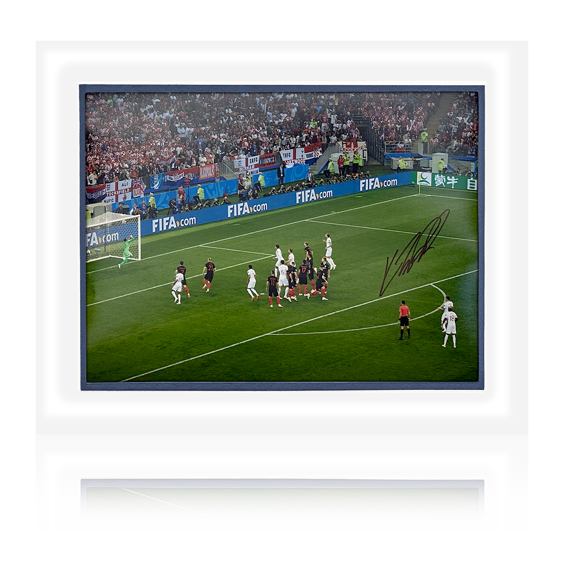 Kieran Trippier Signed England Deluxe Mount