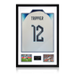 Kieran Trippier Signed England Shirt Premium Frame