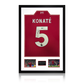 Ibrahima Konaté Signed Liverpool Shirt Premium Frame (ACG Cert)