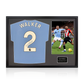 Kyle Walker Signed Manchester City Shirt Classic Frame