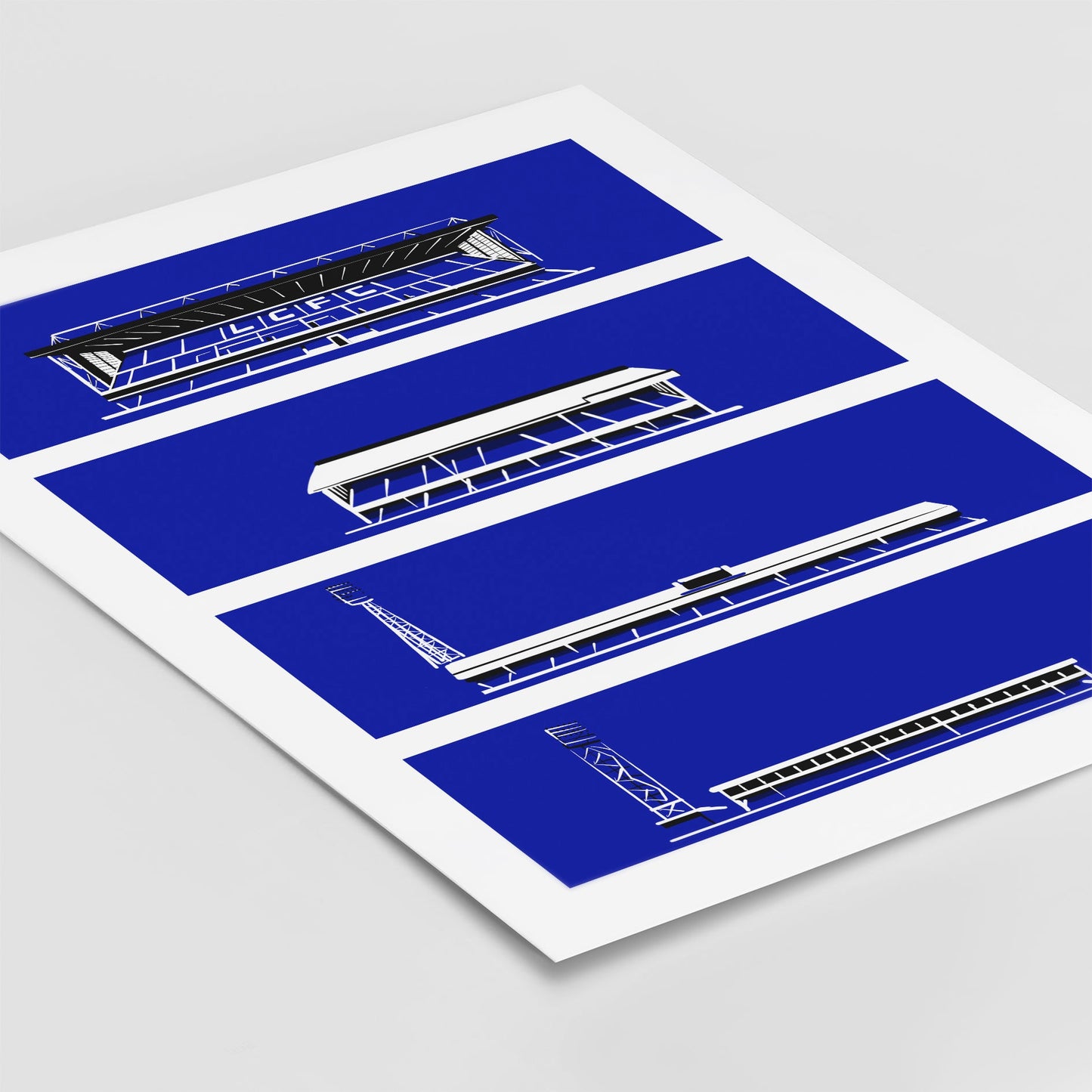 Leicester Stadium Print