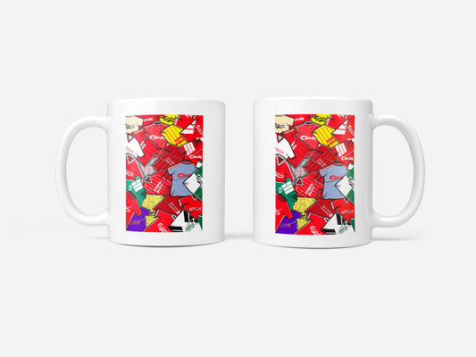 Liverpool Shirts Mash Up Mug