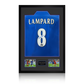 Frank Lampard Signed Chelsea Shirt Premium Frame (ACG Cert)
