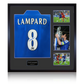 Frank Lampard Signed Chelsea Shirt Elite Frame (ACG Cert)