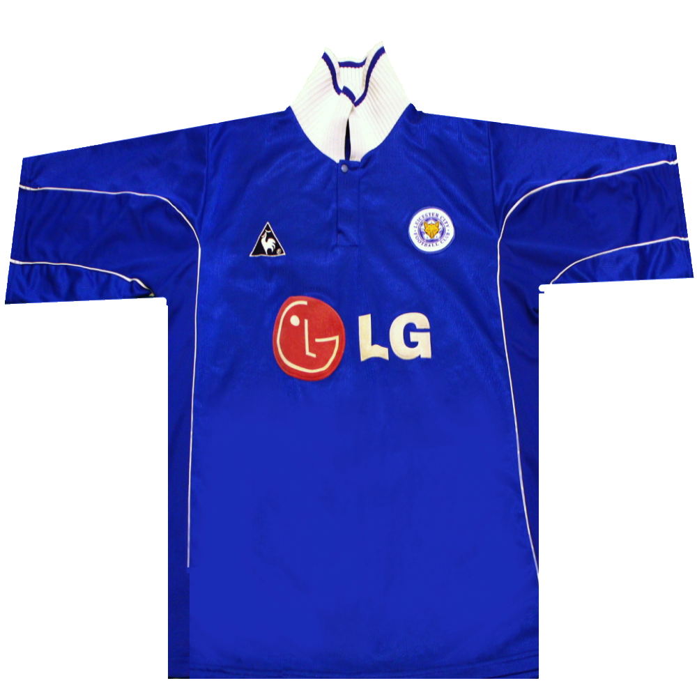 Leicester 2001-2002 Home Shirt (Excellent) XL